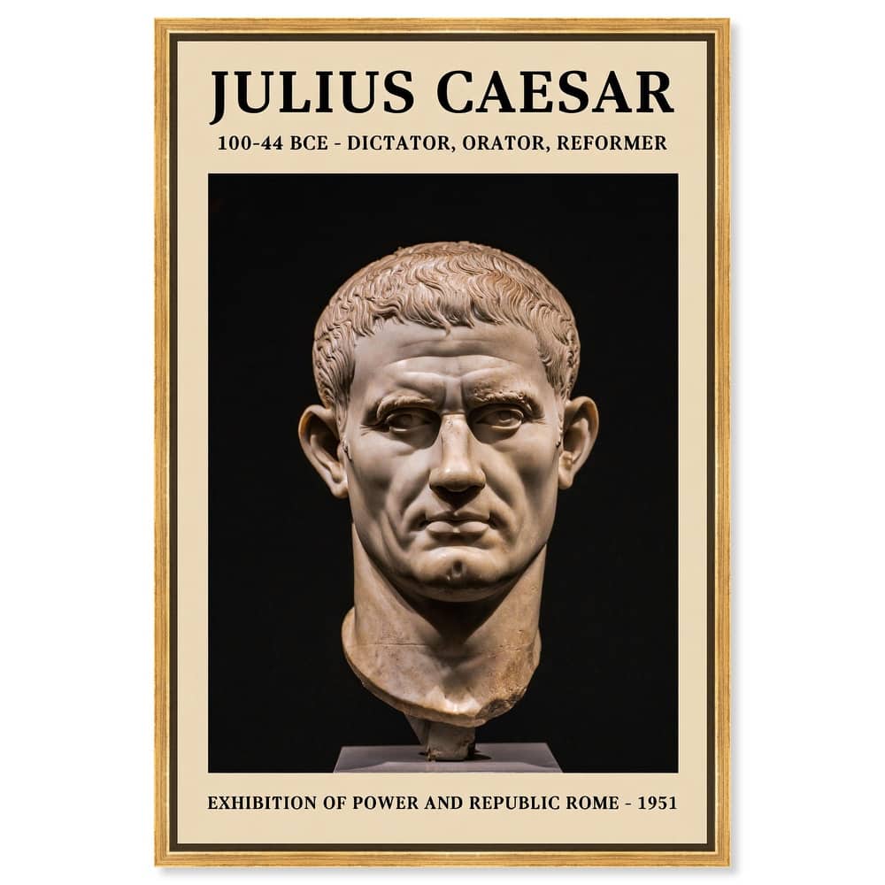 Roman Leader Canvas by Art Remedy