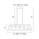 preview thumbnail 6 of 10, Black and Vintage Wood 5-Light Kitchen Island Chandelier
