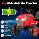 preview thumbnail 25 of 38, Gymax 2-in-1 Electric Toy Car 12V Kids Ride On Tractor w/ Trailer