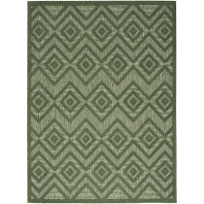 Nourison Versatile Indoor/Outdoor Geometric Flatweave Area Rug