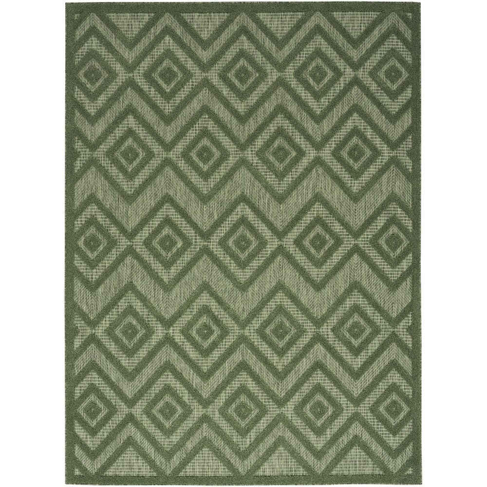 Nourison Versatile Indoor/Outdoor Geometric Flatweave Area Rug