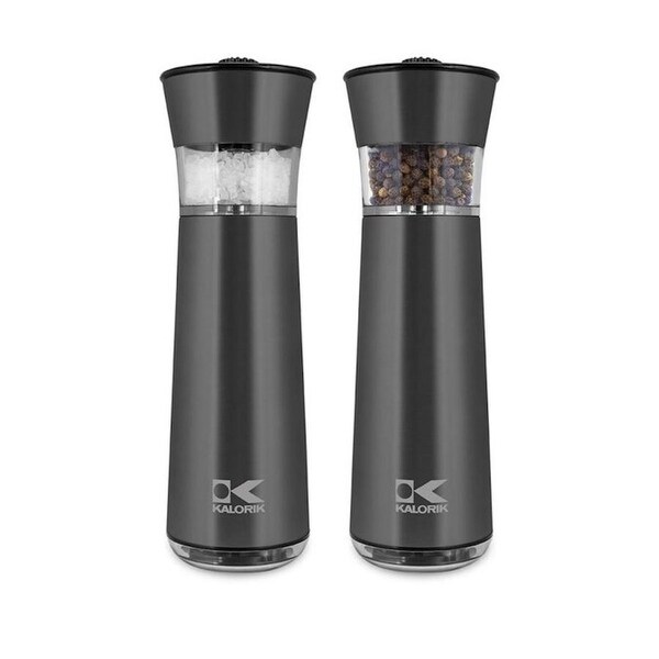 Bed bath and beyond hotsell electric salt and pepper grinders