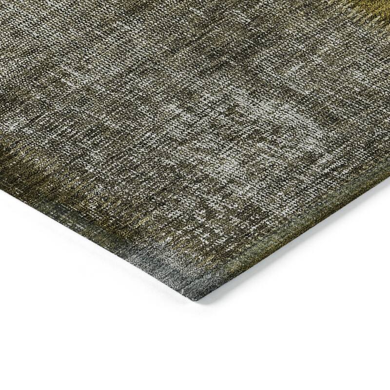 HomeRoots Patchwork Transitional Rectangle Outdoor Rug