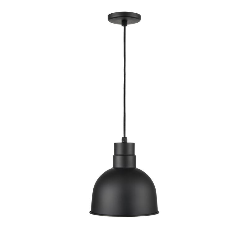 Millennium Lighting R Series 10" Cord Hung Deep Bowl Shade in Satin Black - Satin Black