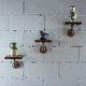 preview thumbnail 15 of 16, Furniture Pipeline Ames 3-piece Industrial Decorative Wall Shelf Set