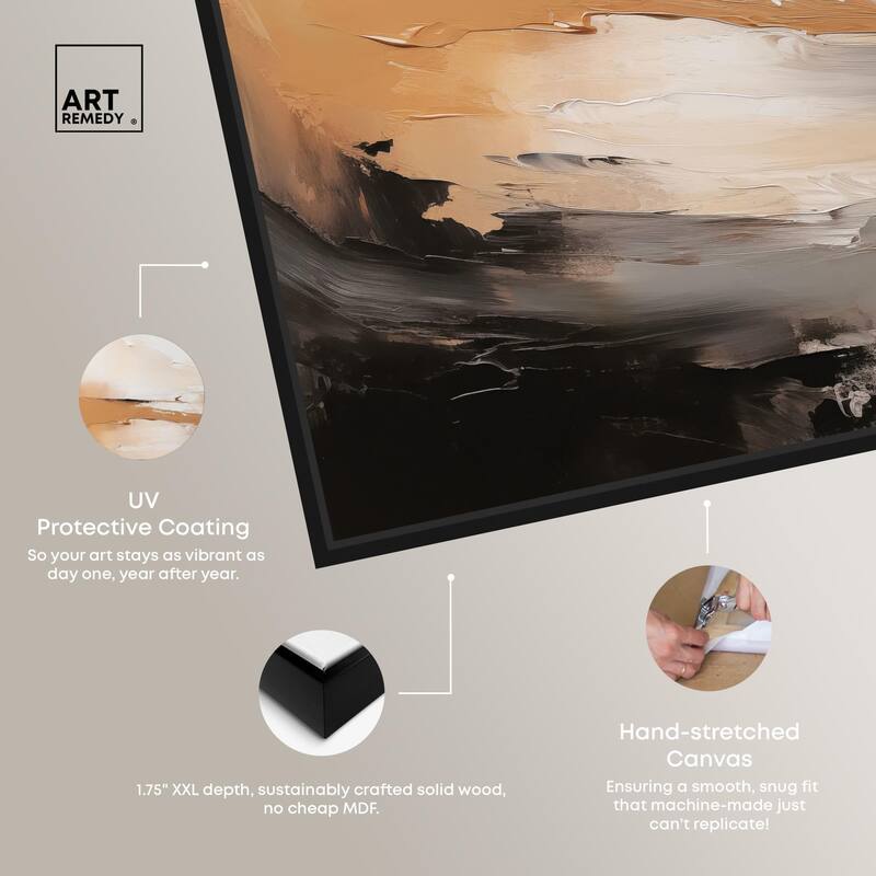 Baked Clay III Canvas by Art Remedy