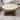 31.5" Linen Upholstered Ottoman with Button Tufted Design and 2-Tier Wooden Shelf Storage with Waterproof Surface
