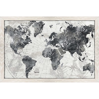 "Modern Atlas" Print on Acrylic.