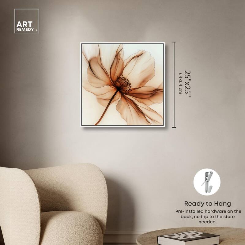 Fragile Elegance I Canvas by Art Remedy