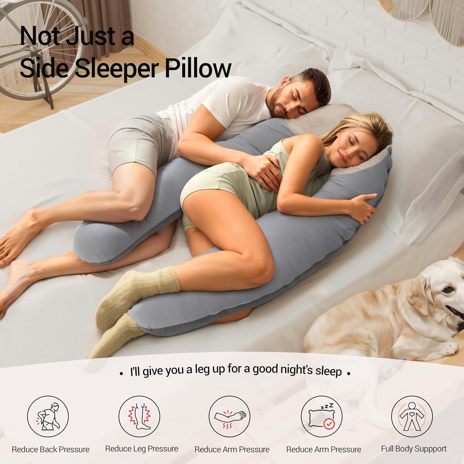 Side Sleeper Pillow The Big One Microfiber Pillow Microfiber