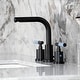 preview thumbnail 1 of 34, Kingston Brass Synchronous Two-Handle 3-Hole Deck Mount Widespread Bathroom Faucet with Brass Pop-Up Drain
