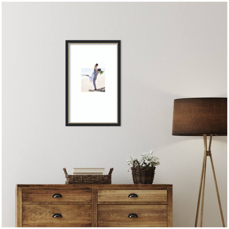 Kate and Laurel Belmont Black Photo Frame