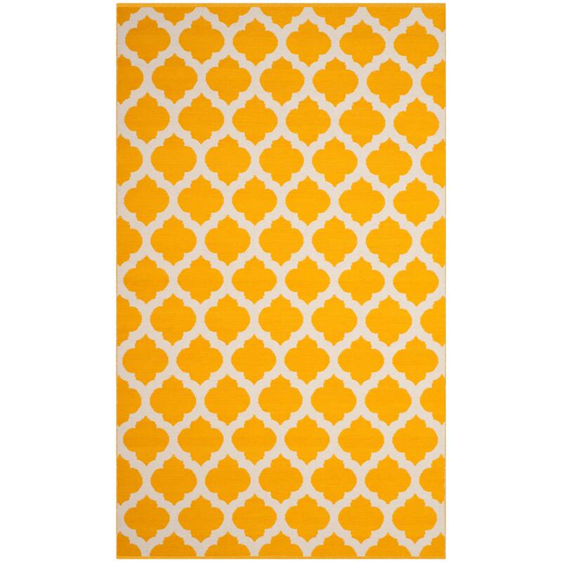 SAFAVIEH Handmade Flatweave Montauk Warwick Casual Cotton Rug