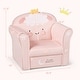 preview thumbnail 2 of 8, Gymax Kids Lamb Sofa Children Armrest Couch Upholstered Chair Toddler - See Details