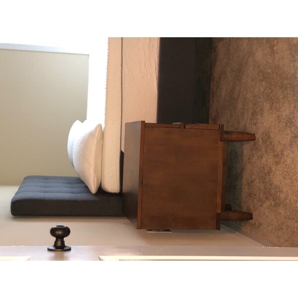 Top Product Reviews For Carson Carrington Tessuto 2 Drawer Night
