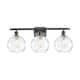 Option Matte Black / Clear Water Glass