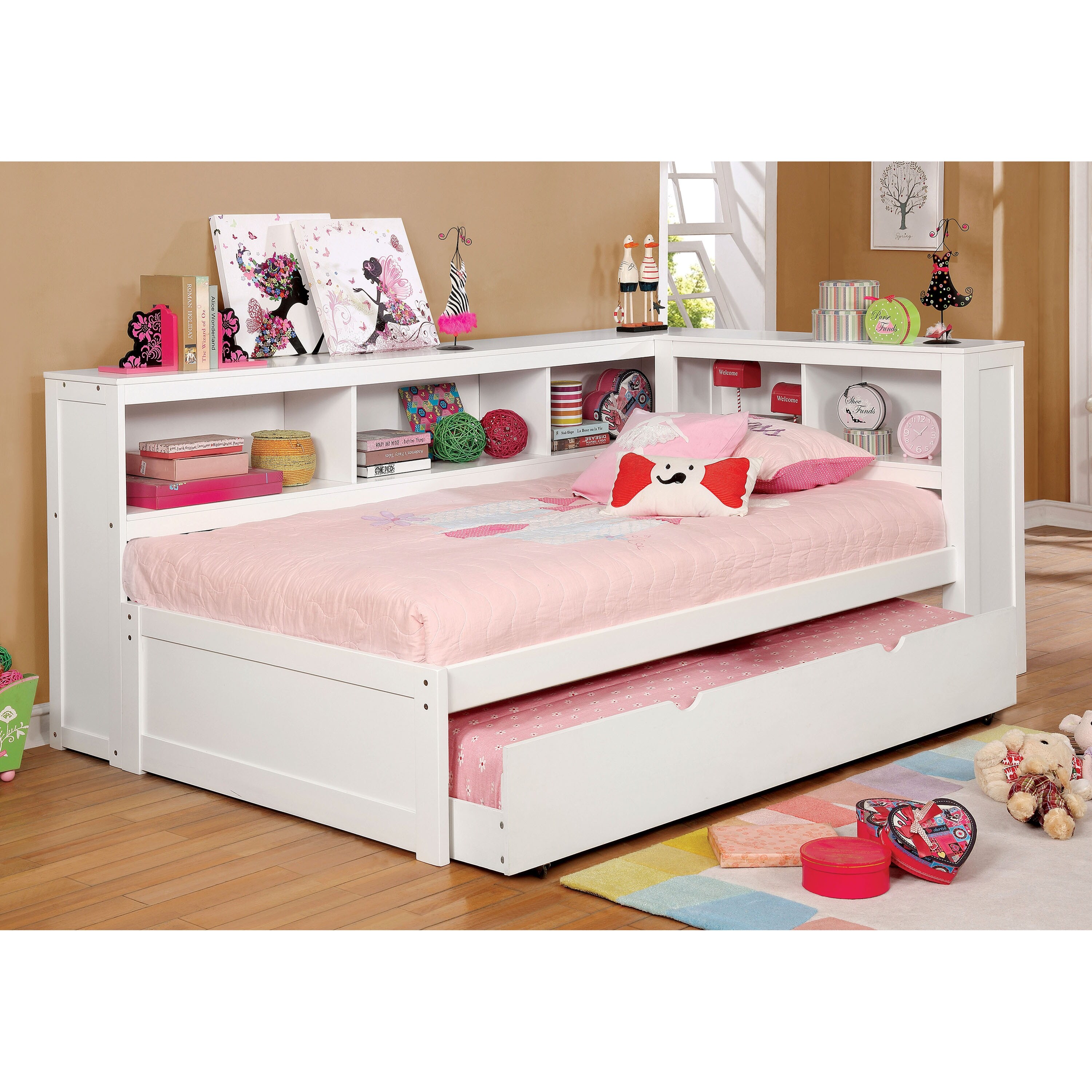 Copper grove lozova shop corner bookcase daybed