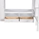 preview thumbnail 12 of 12, Full Size Loft Bed Solid Frame with Wardrobe, White