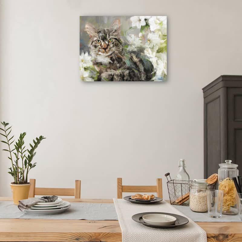 Jolis Chats I By Studio Arts Canvas Art Print