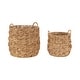 preview thumbnail 21 of 28, Kate and Laurel Livia Woven Baskets Tan - 2 Piece