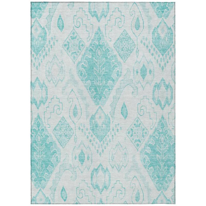 Machine Washable Indoor/ Outdoor Chantille Global Boho Rug