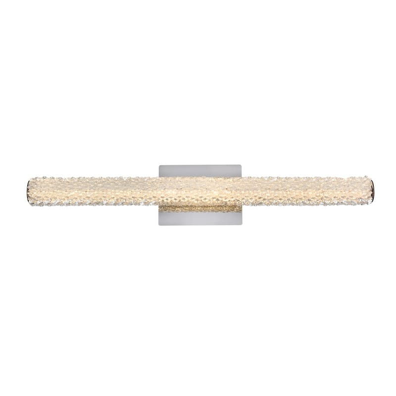 30 inch Adjustable LED Wall Sconce - Chrome