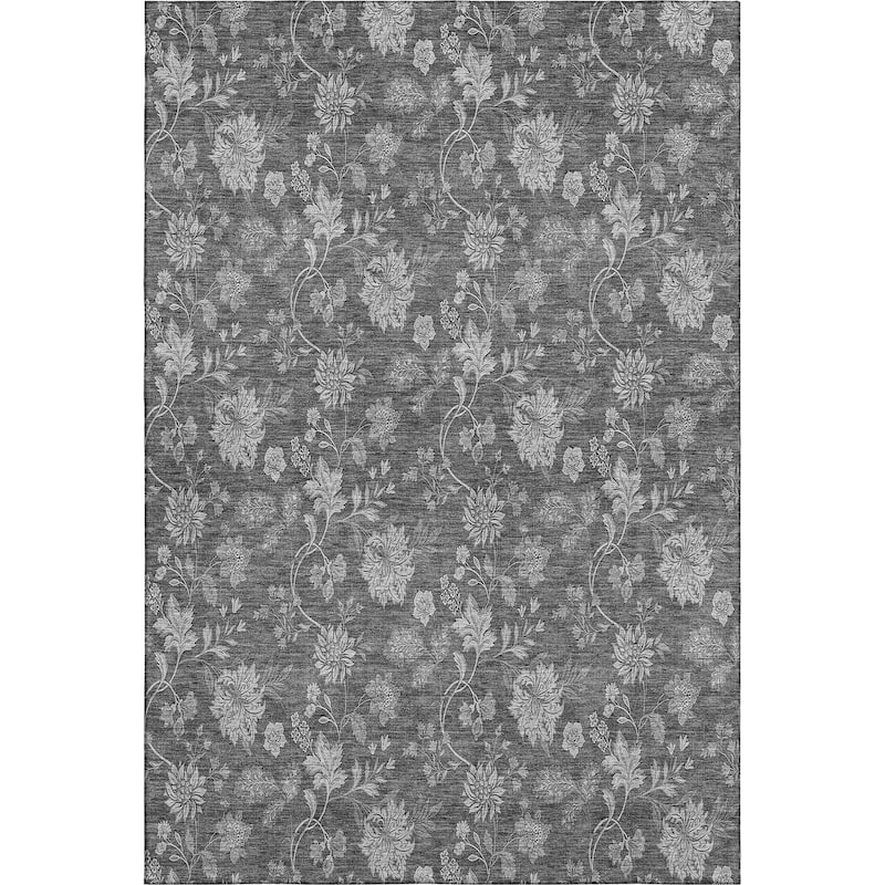 Premium Washable Super Soft Floral Borderless Mayfield Rug