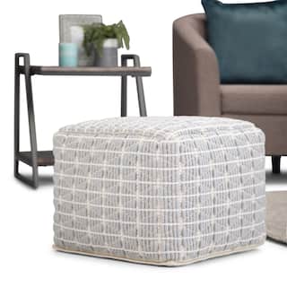 WYNDENHALL Tatum Boho Square Pouf