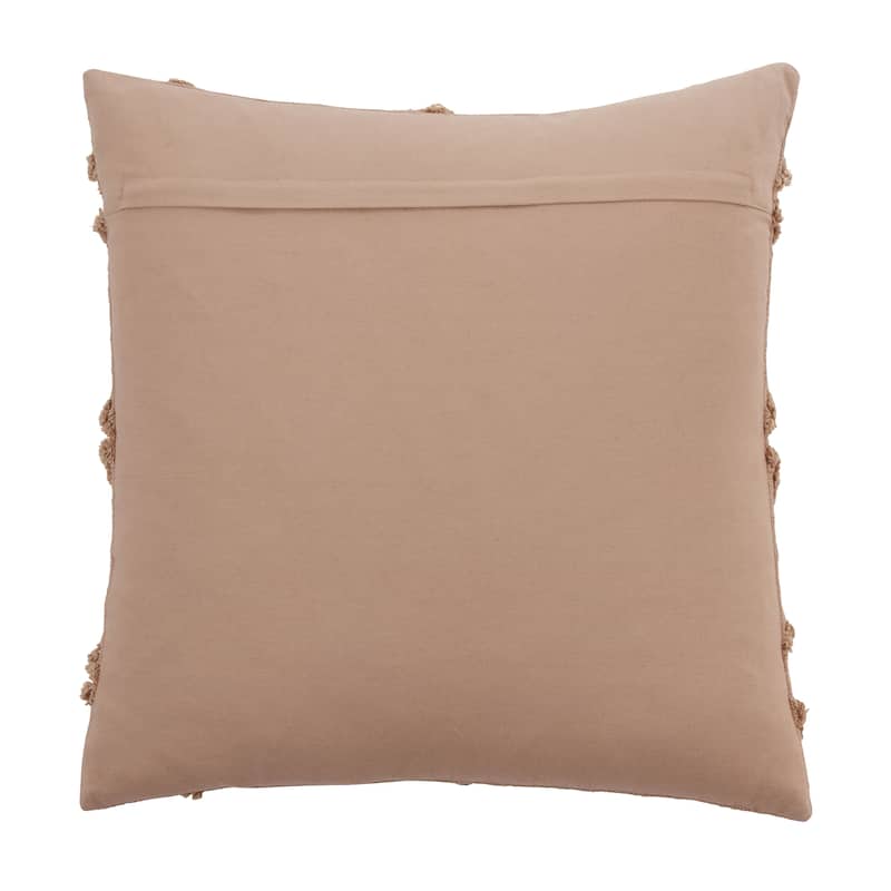 Tufted Pillow With Diamond Design