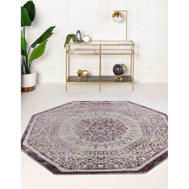 Country & Floral Cadence Collection Area Rug