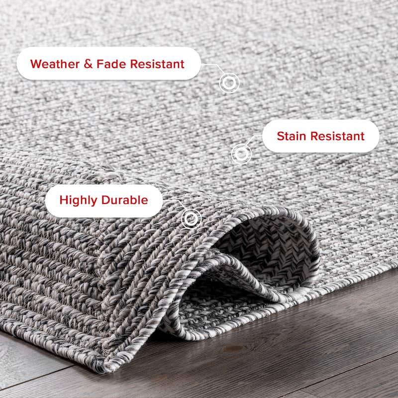 Nuloom Wynn Braided Indoor/Outdoor Area Rug