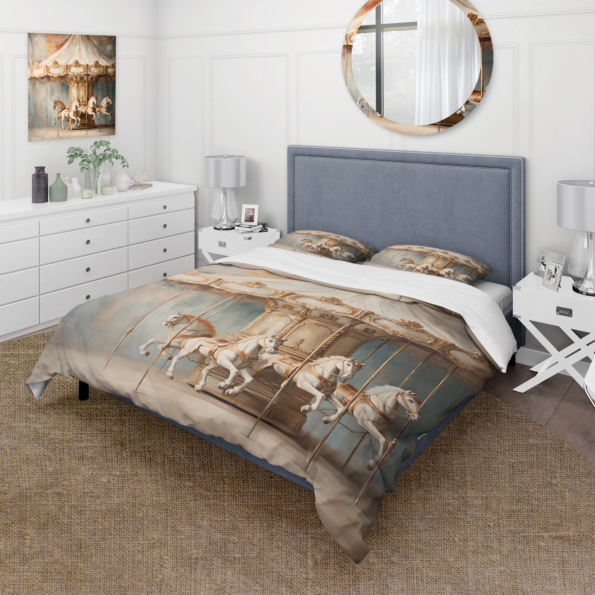 Carousel design bedding sales