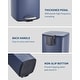 preview thumbnail 5 of 6, Square Step Trash Can, Stainless Steel Garbage Bin with Inner Bucket for Home & Office