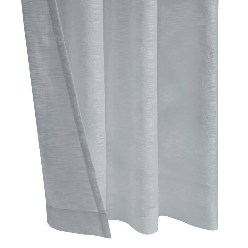 Boucle Sheer Grommet Curtain Panel