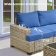 preview thumbnail 44 of 62, XIZZI 8-Piece Patio Wicker Furniture Conversation Set with Coffee Table