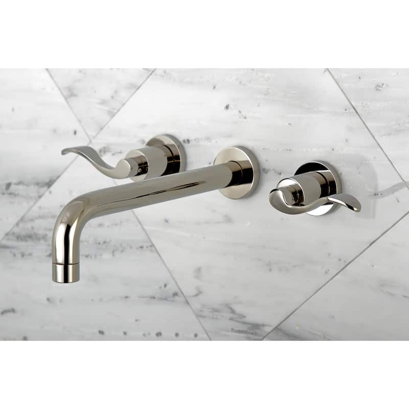 NuWave 3-Hole Wall Mount Roman Tub Faucet
