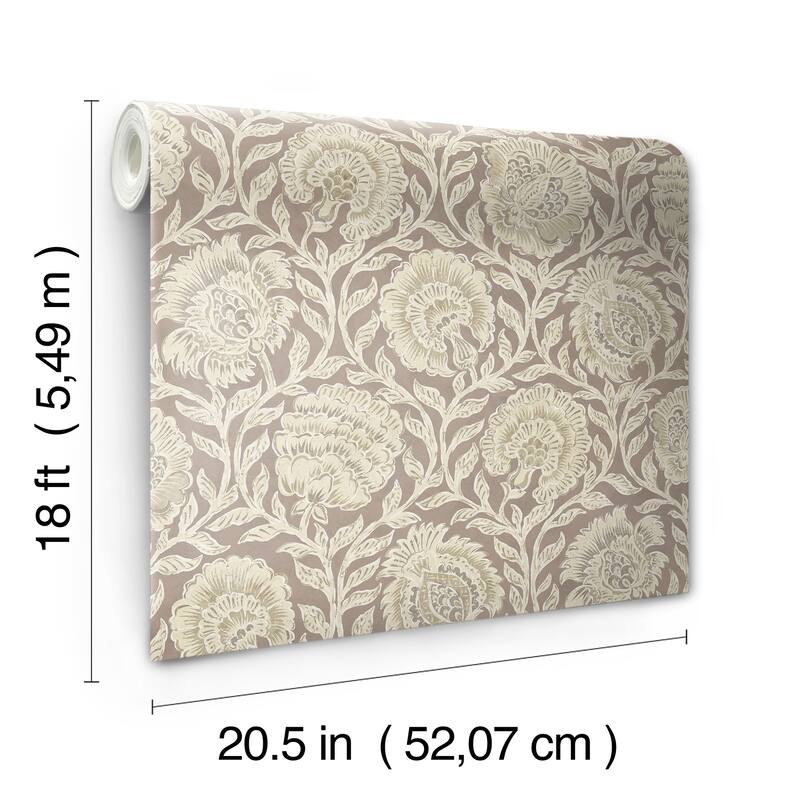 NuWallpaper Nabela Noor Home Aliviya Cha Peel and Stick Wallpaper