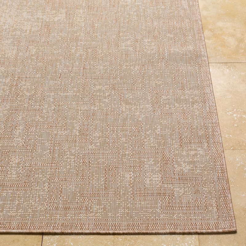 Livabliss Soralei Global Geometric Indoor/ Outdoor Area Rug