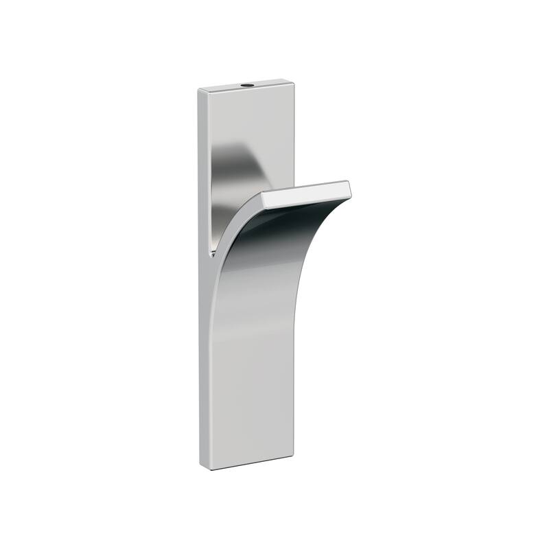Amerock Apex Single Prong Decorative Wall Hook - Polished Chrome