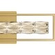 preview thumbnail 5 of 7, Dazzle Integrated LED Soft Gold Bath Light with CCT Switch
