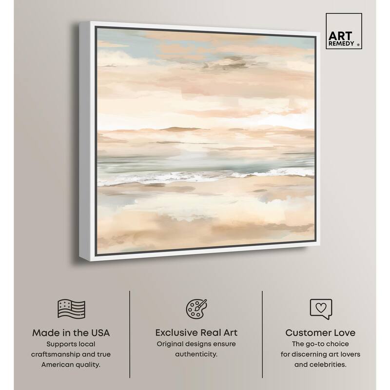 Roseate Skyfall II Canvas by Art Remedy