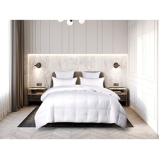 Hotel Grand 500 Thread Count Medium Warmth Siberian White Down Comforter
