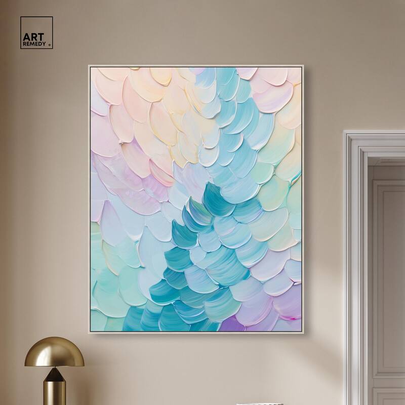 Mermaid Scales Canvas by Art Remedy