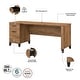 preview thumbnail 32 of 66, Bush Furniture Somerset 72W Office Desk with Drawers in Hansen Cherry