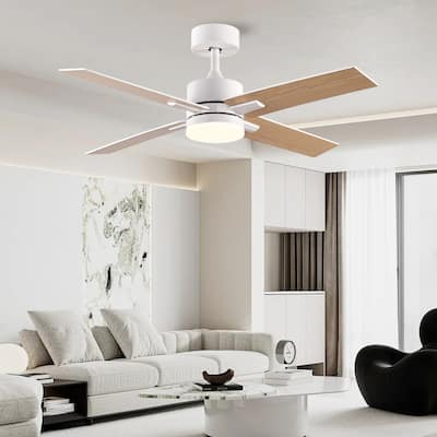 Bright Corners Modern Ceiling Fan with Light and Remote Control