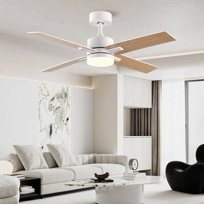 Bright Corners Modern Ceiling Fan with Light and Remote Control