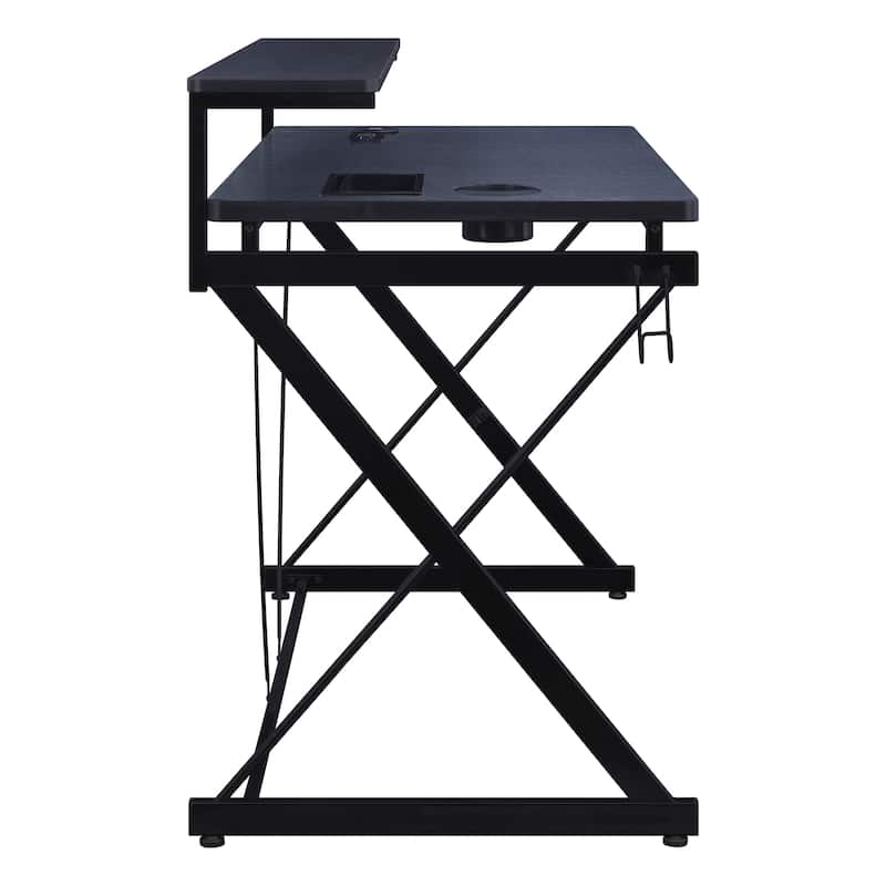 Emulator Battlestation Gaming Desk with RGB LED Lights