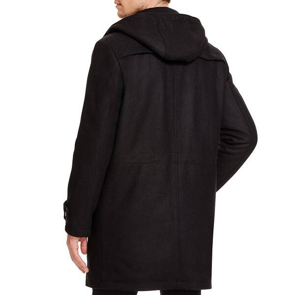 Shop Cole Haan Mens Duffle Coat Winter Wool Overstock 29010110 S