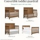 preview thumbnail 12 of 11, Evolur Convertible Crib Toddler Guard Rail
