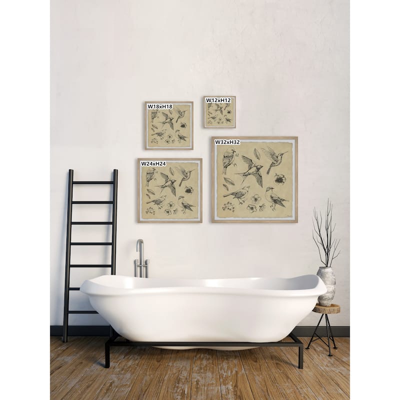 Bird Flight Framed Print